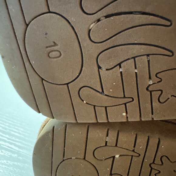 Bearpaw Womens Shearling-Lined Suede Boots Size 10 Brown - Picture 7 of 7